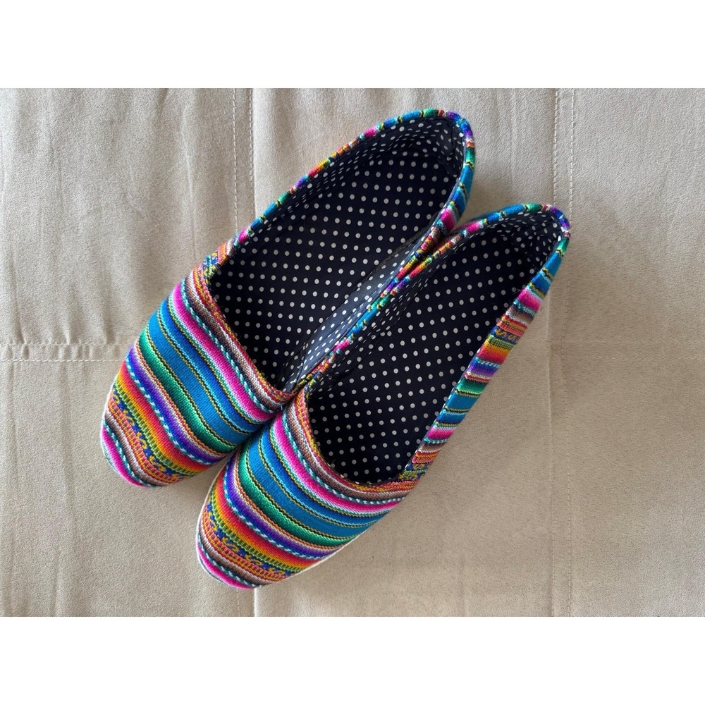 PREOWNED ESPADRILLES FLAT SHOES FOR WOMEN'S SIZE 9 .VERRY GOOD CONDITION